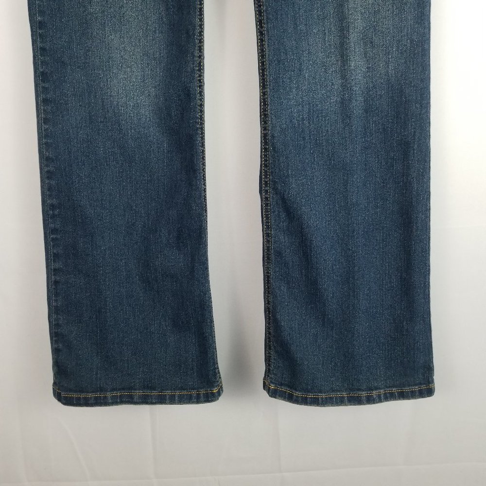 Ruff Hewn Classic Boot Cut Dark Wash Jeans - Picture 2 of 7